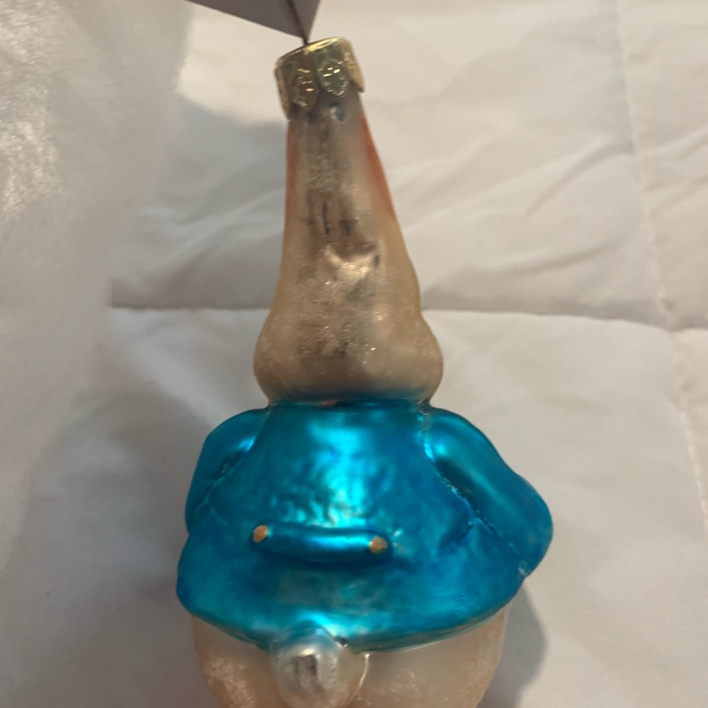 Radko Blue Rabbit Holiday Ornament - Picture 3 of 6